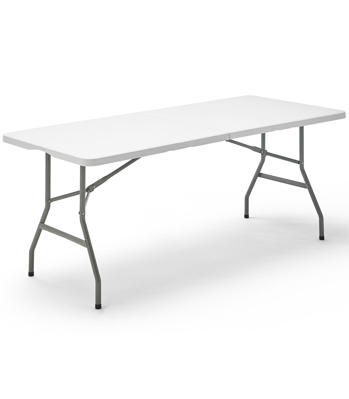 MESA PLEGABLE MULTIFUNCIONAL 180x70x74 CM BLANCO