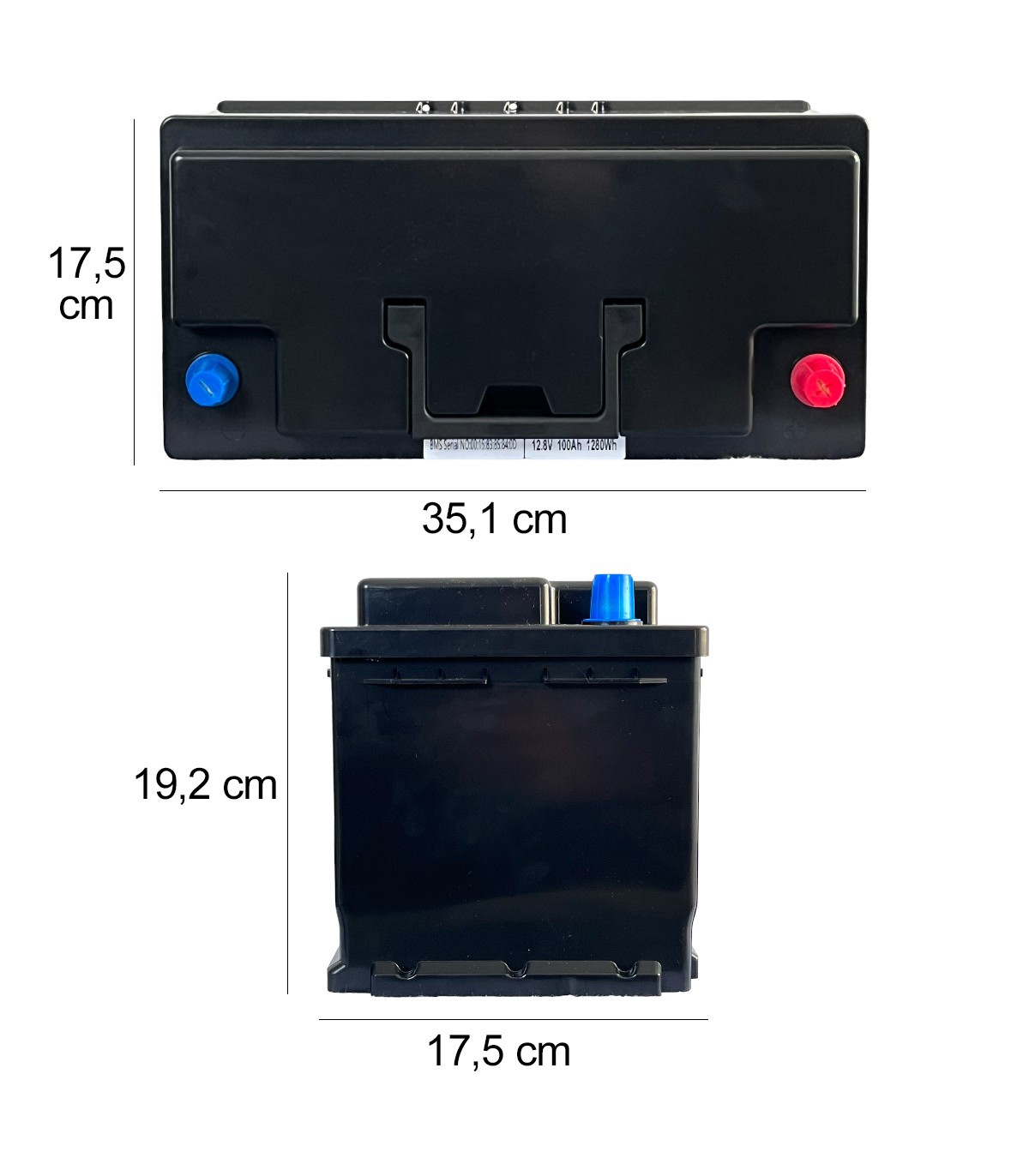 BATERÍA LiFePO4 ULTRAMAX 12V 100AH BMS BLUETOOTH