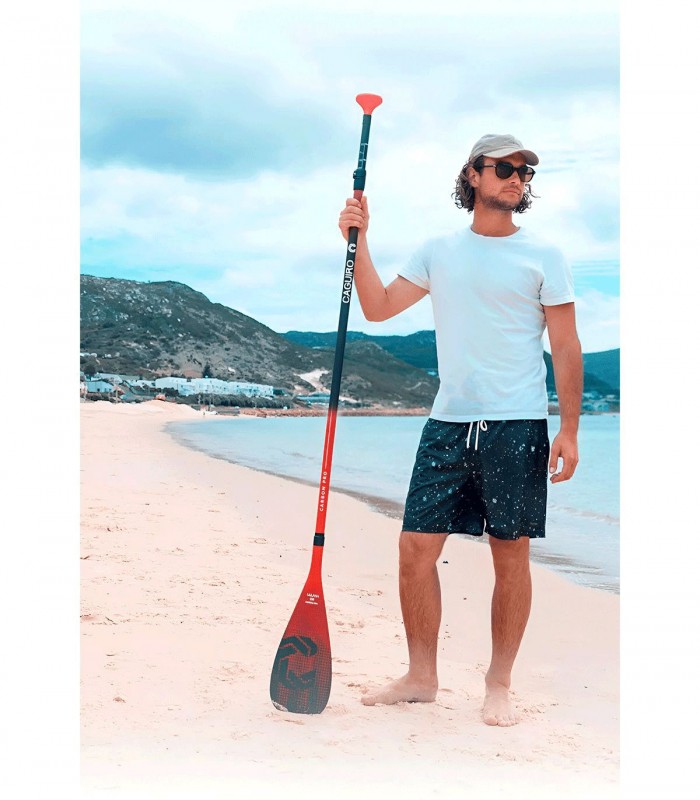 REMO O PALA PADDLE SURF 2 PIEZAS CAGUIRO CARBON PRO 100%