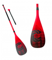 REMO O PALA PADDLE SURF 2 PIEZAS CAGUIRO CARBON PRO 100%
