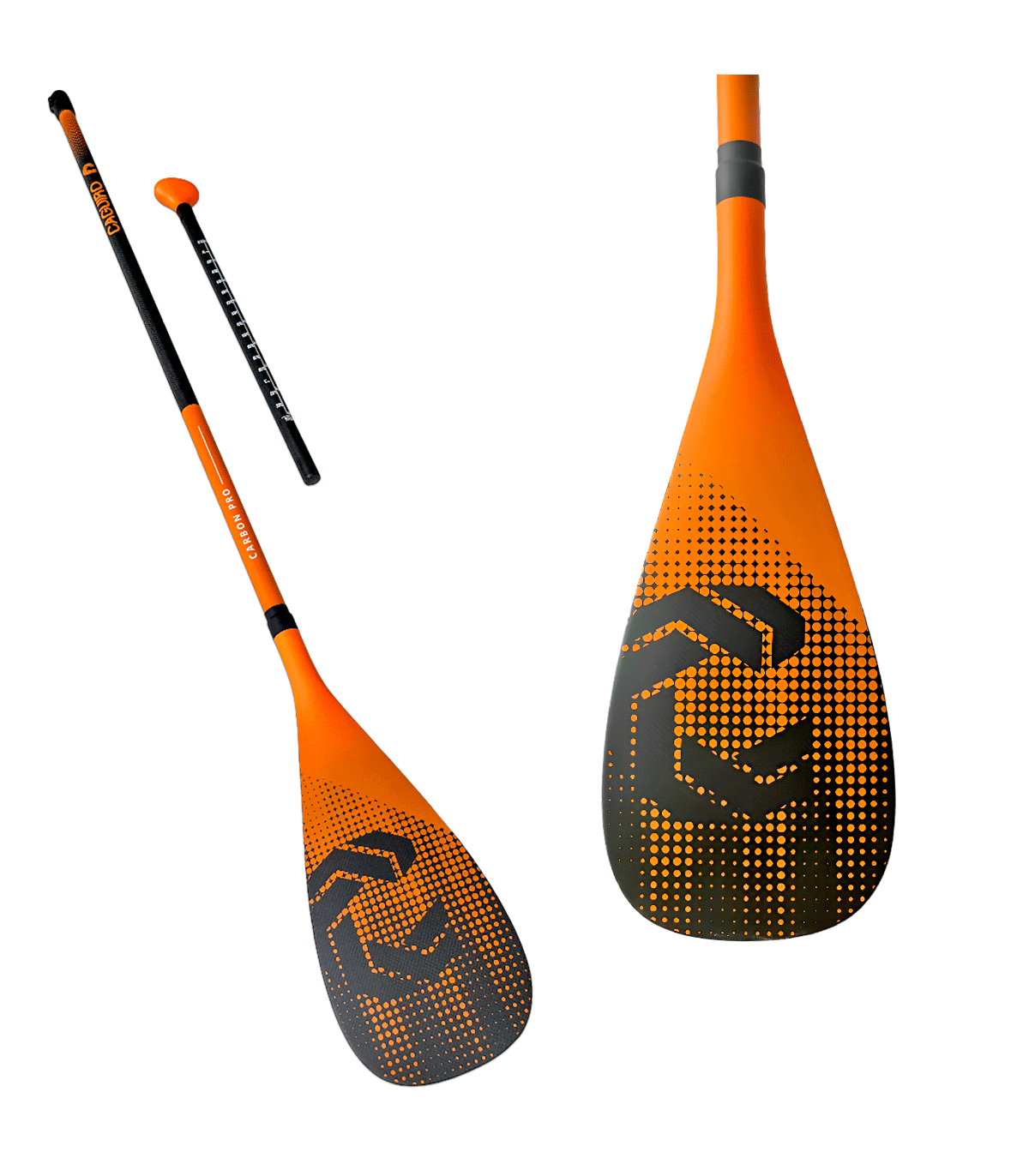 REMO O PALA PADDLE SURF 2 PIEZAS CAGUIRO CARBON PRO 100%