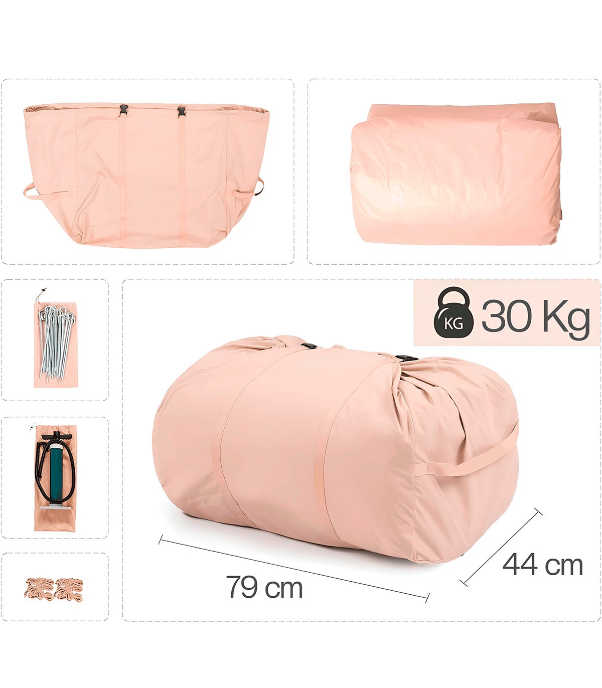 TIENDA DE CAMPAÑA INFLABLE LUXURY GLAMPING