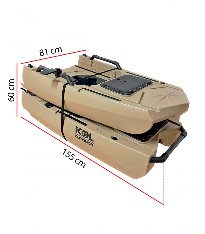 EVO ONE KAYAK MODULAR A PEDALES KOL OUTDOOR