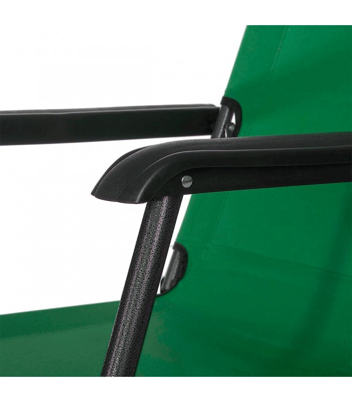 TUMBONA PLEGABLE CON RESPALDO RECLINABLE