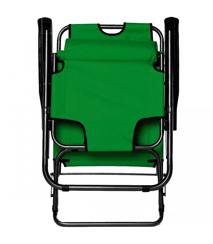 TUMBONA PLEGABLE CON RESPALDO RECLINABLE