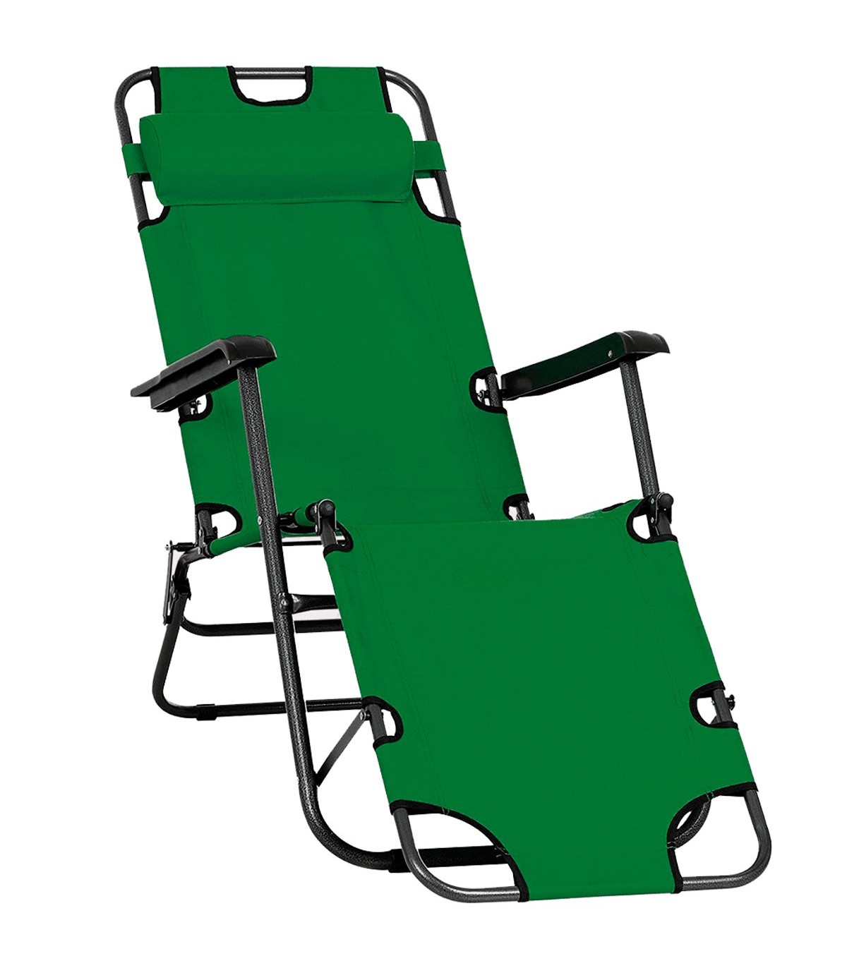 TUMBONA PLEGABLE CON RESPALDO RECLINABLE
