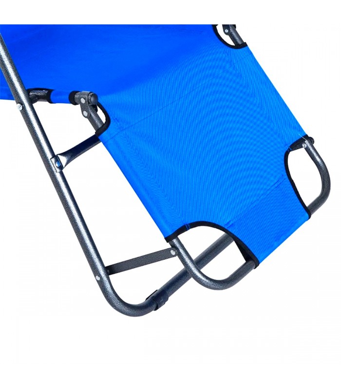 TUMBONA PLEGABLE CON RESPALDO RECLINABLE
