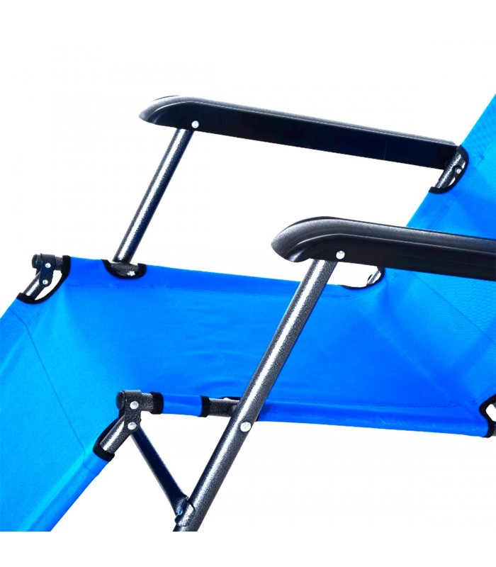 TUMBONA PLEGABLE CON RESPALDO RECLINABLE