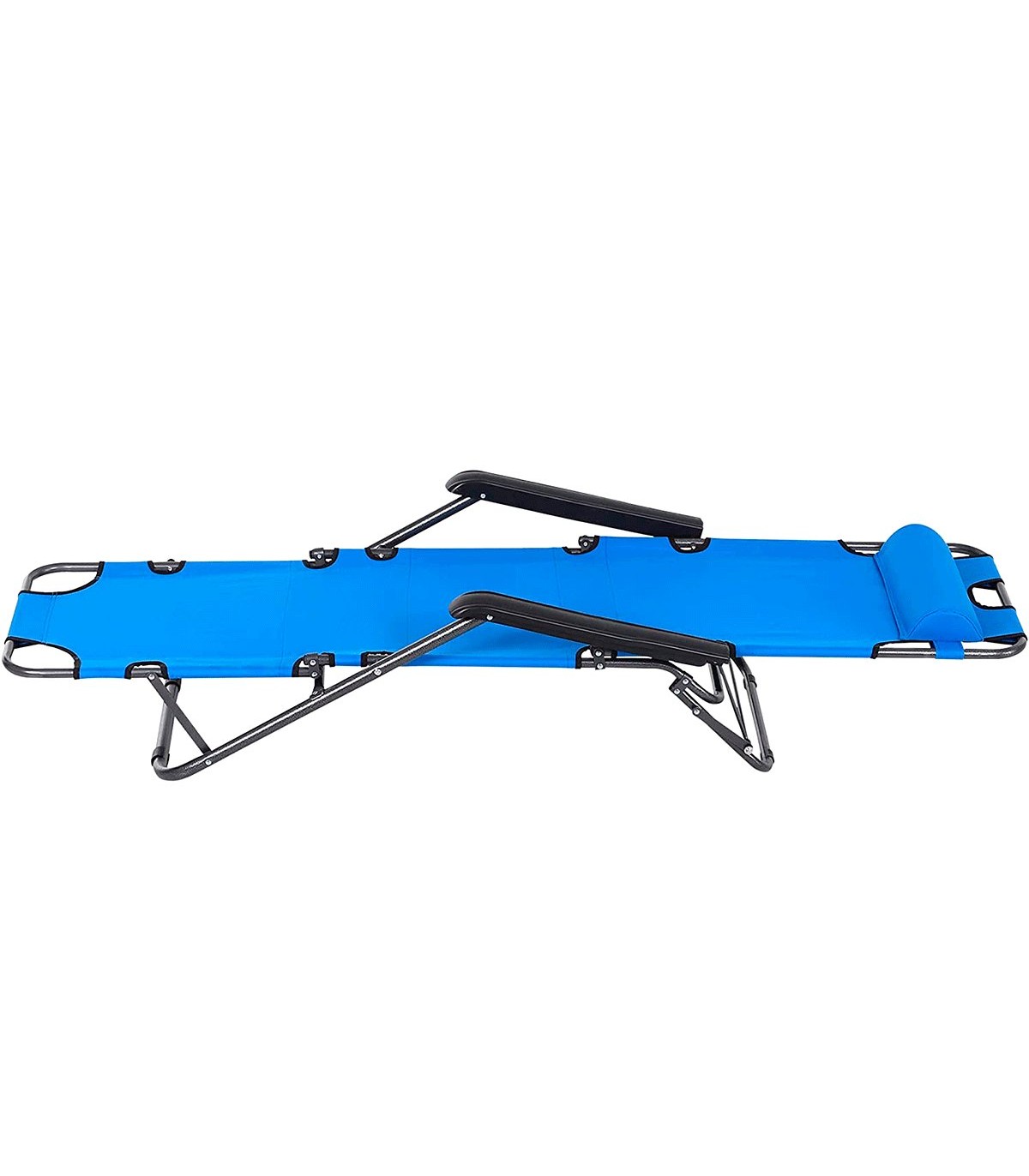 TUMBONA PLEGABLE CON RESPALDO RECLINABLE