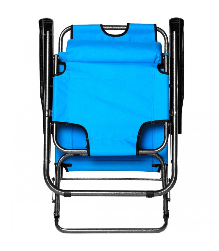 TUMBONA PLEGABLE CON RESPALDO RECLINABLE
