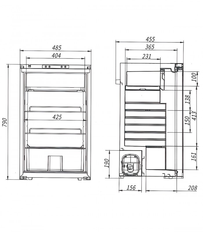 ALPICOOL R85 NEVERA 12/24V 85L COMPRESOR LG