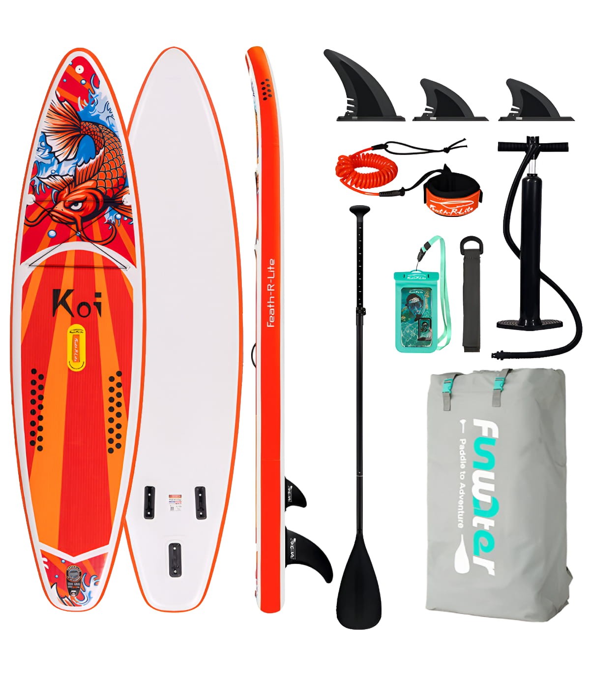 PADDLE SURF HINCHABLE KOI 11'6" (350 CM)