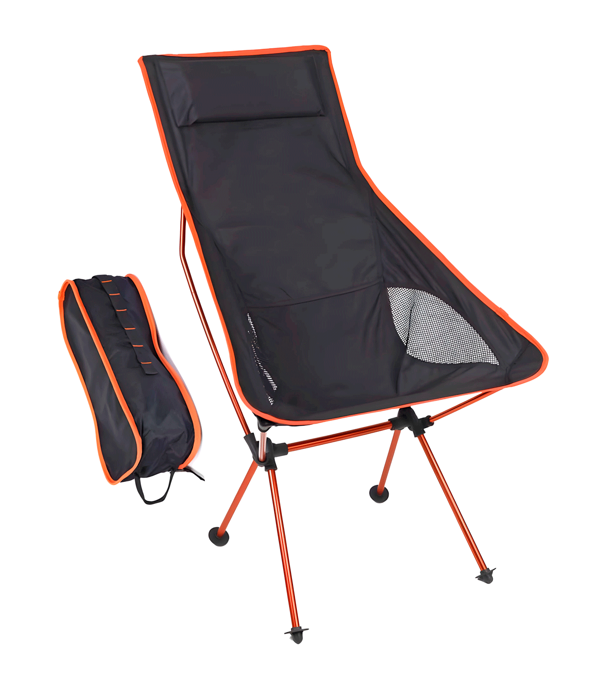 SILLA ULTRALIGERA RESPALDO ALTO DESMONTABLE ALUMINIO