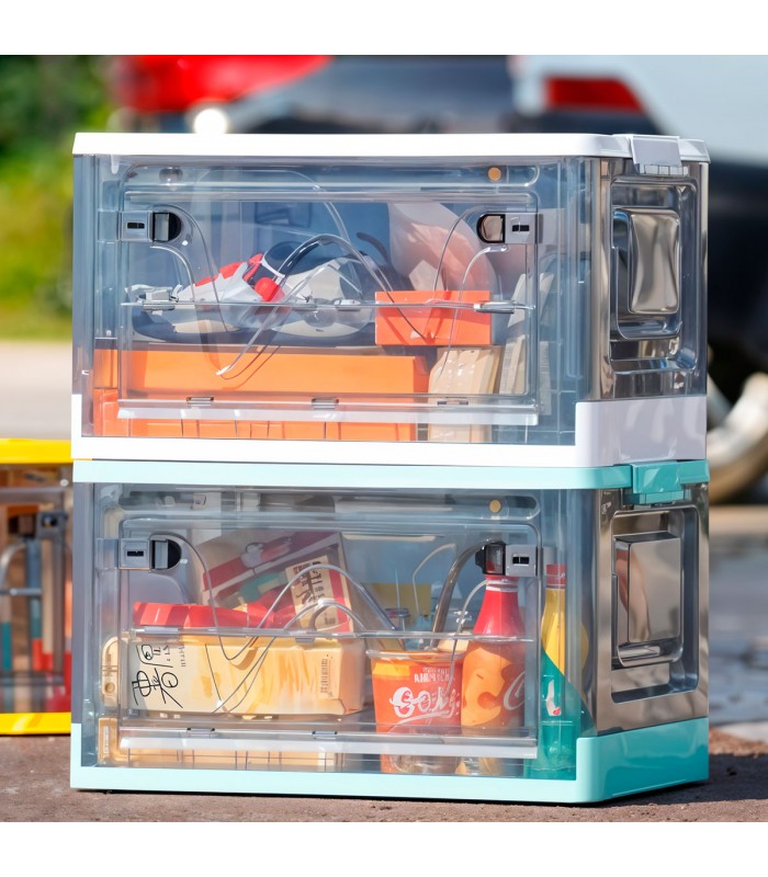 CAJA DE ALMACENAMIENTO PLEGABLE 47,5x35x28,5 cm