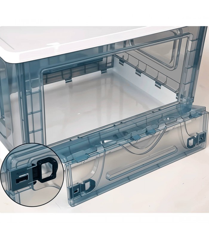 CAJA DE ALMACENAMIENTO PLEGABLE 47,5x35x28,5 cm