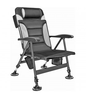 SILLA PLEGABLE CON RESPALDO RECLINABLE Y ADAPTABLE AL TERRENO