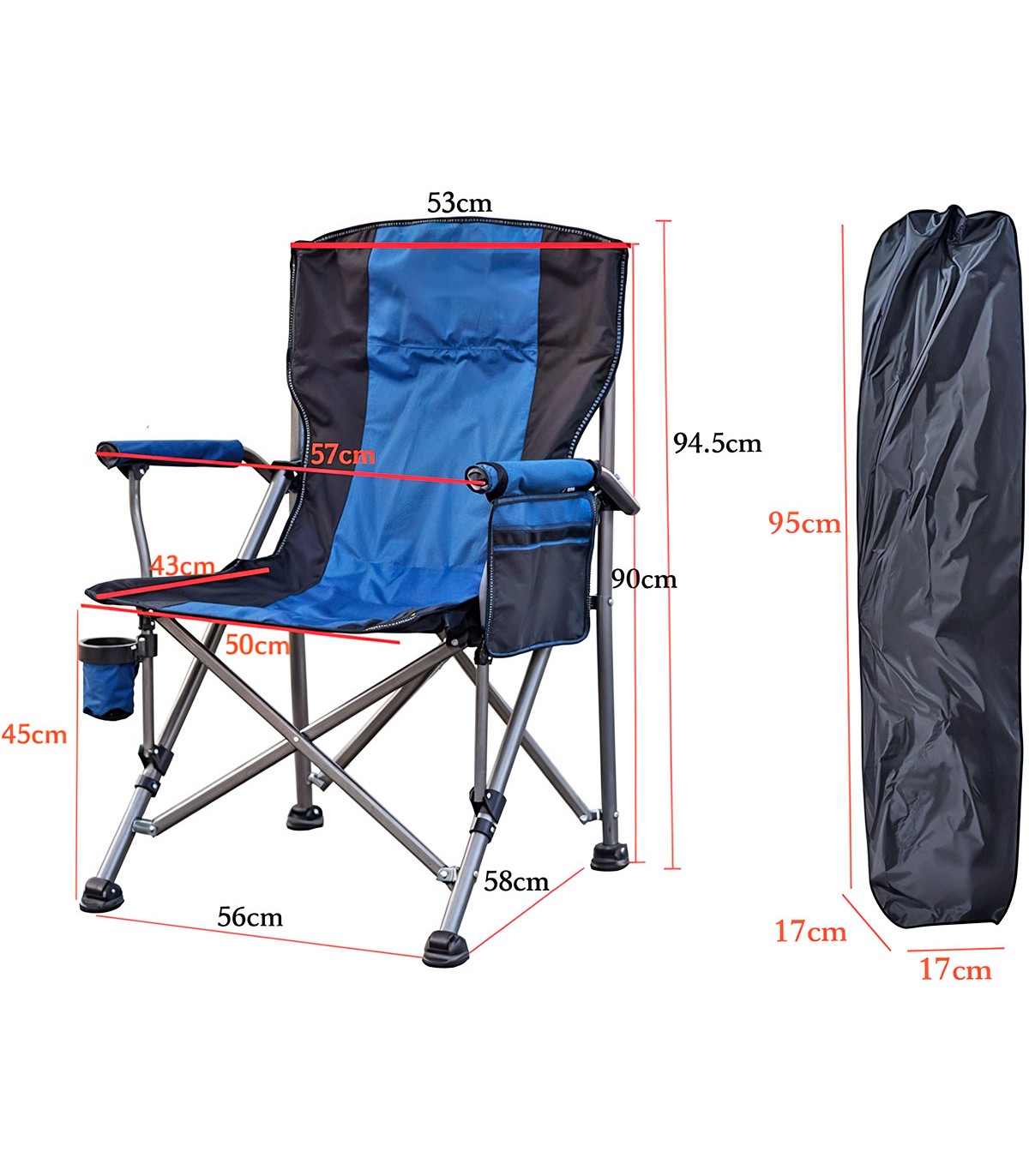 SILLA PLEGABLE CAMPING OXFORD 600D
