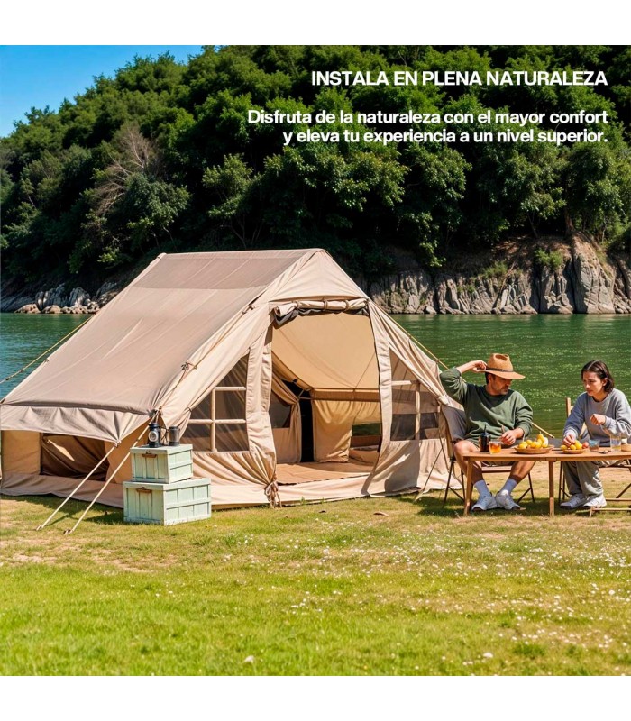 TIENDA DE CAMPAÑA INFLABLE LUXURY GLAMPING