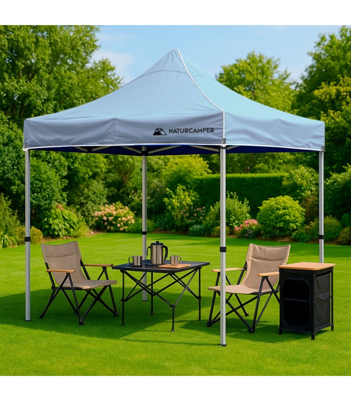 CARPA PLEGABLE NATURCAMPER GARDEN 3X3M HEXAGONAL BARS