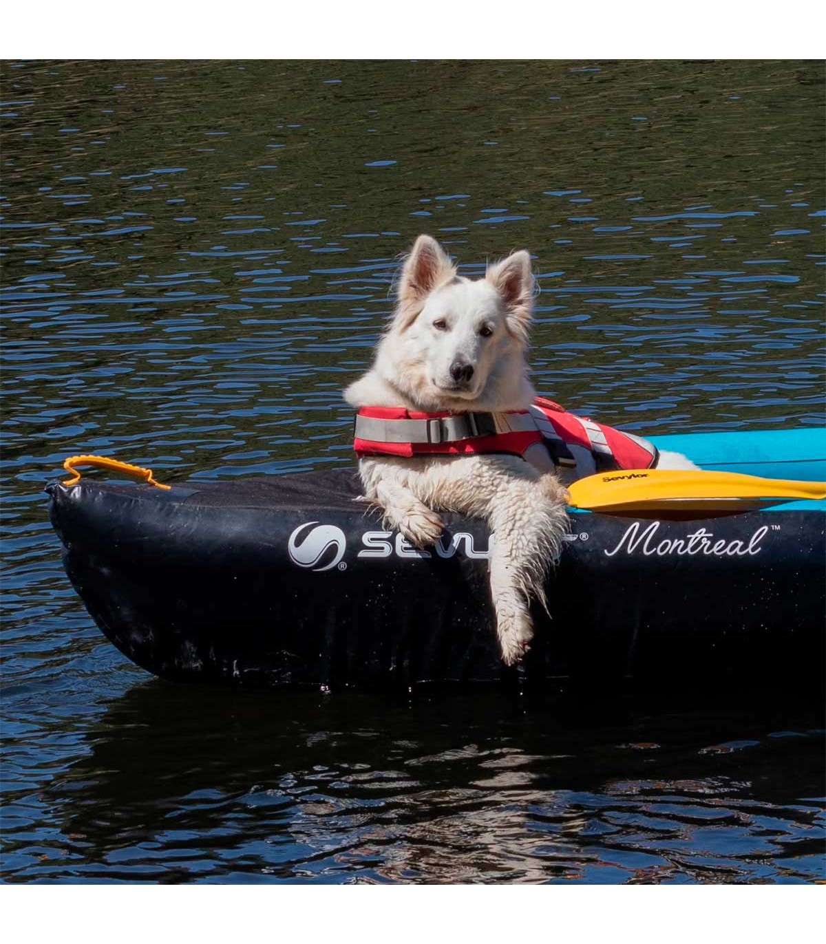KAYAK HINCHABLE SEVYLOR MONTREAL 2+1 PLAZAS DROP STITCH