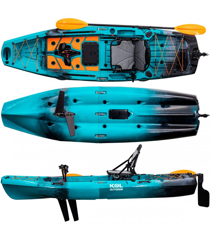 DENTEX ONE KAYAK MODULAR A PEDALES KOL OUTDOOR