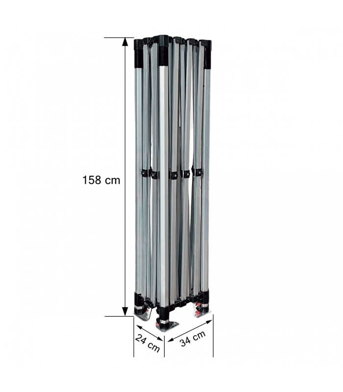 CARPA PLEGABLE ALUMINIO 3X4,5M NATURCAMPER ALUPRO40