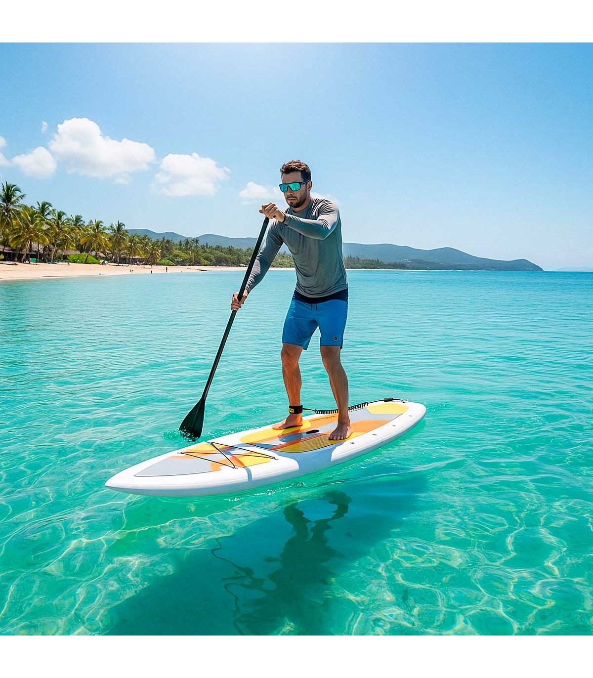 AQUASPORT 335 PADDLE SURF RÍGIDA TOURING 11'