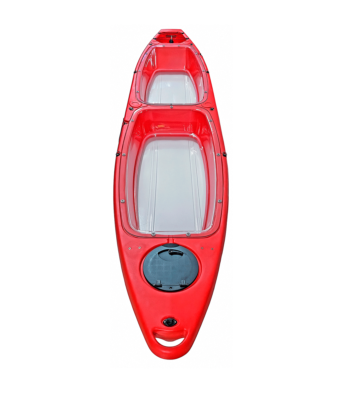 AQUAVISTA KAYAK DOBLE CON FONDO TRANSPARENTE KOL OUTDOOR