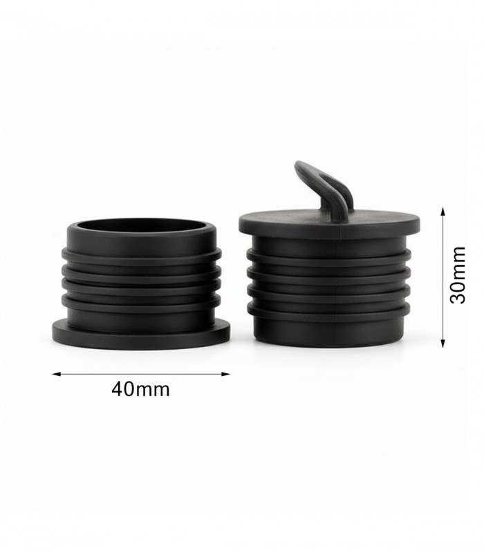 PACK 2 TAPONES AUTOVACIADO 40MM