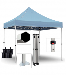CARPA PLEGABLE ALUMINIO 3X3M NATURCAMPER ALUPRO40