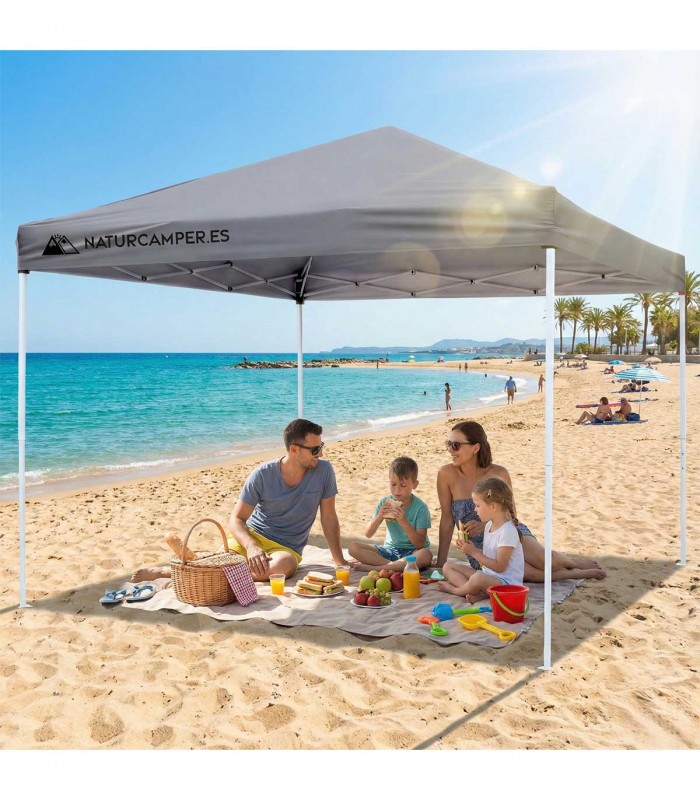 CARPA PLEGABLE NATURCAMPER BEACH 3X3M