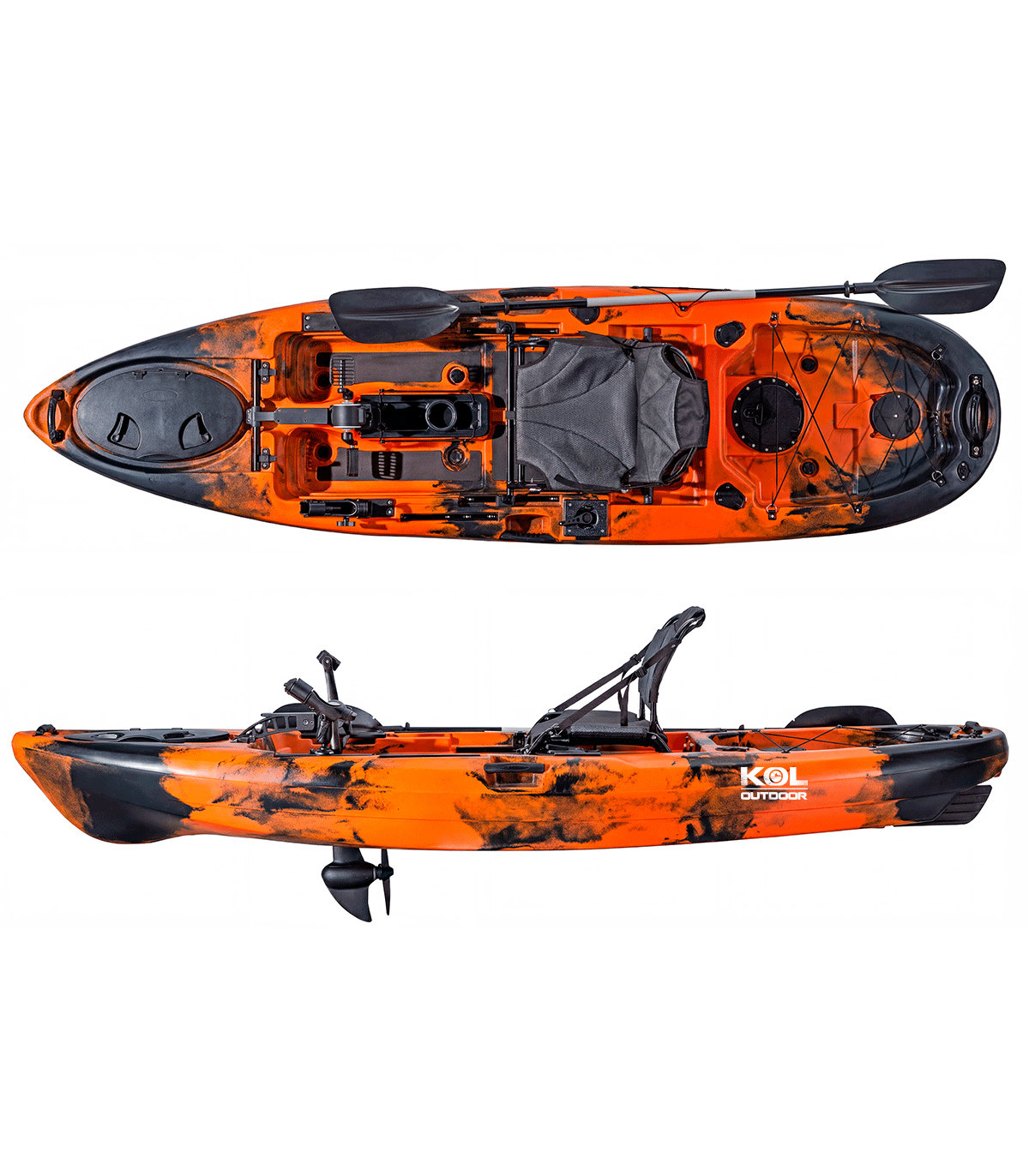 TARPÓN PROPEL 320 KAYAK A PEDALES KOL OUTDOOR