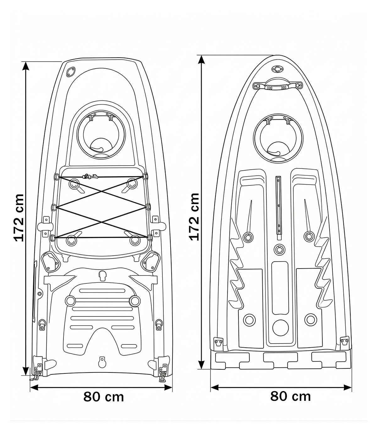 FALCO COMBO 11 KAYAK MODULAR KOL OUTDOOR