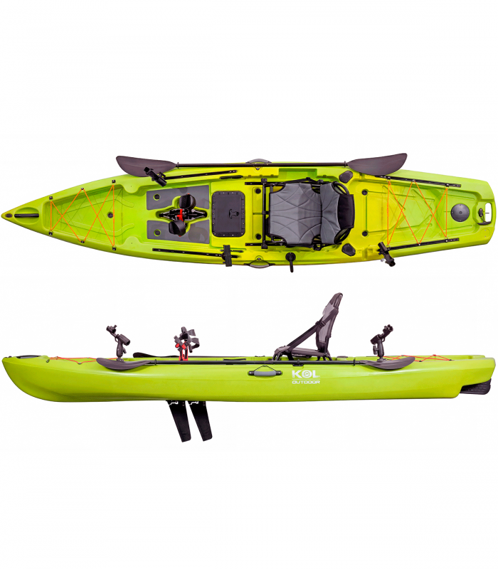FISHER PRO 12 KAYAK A PEDALES KOL OUTDOOR