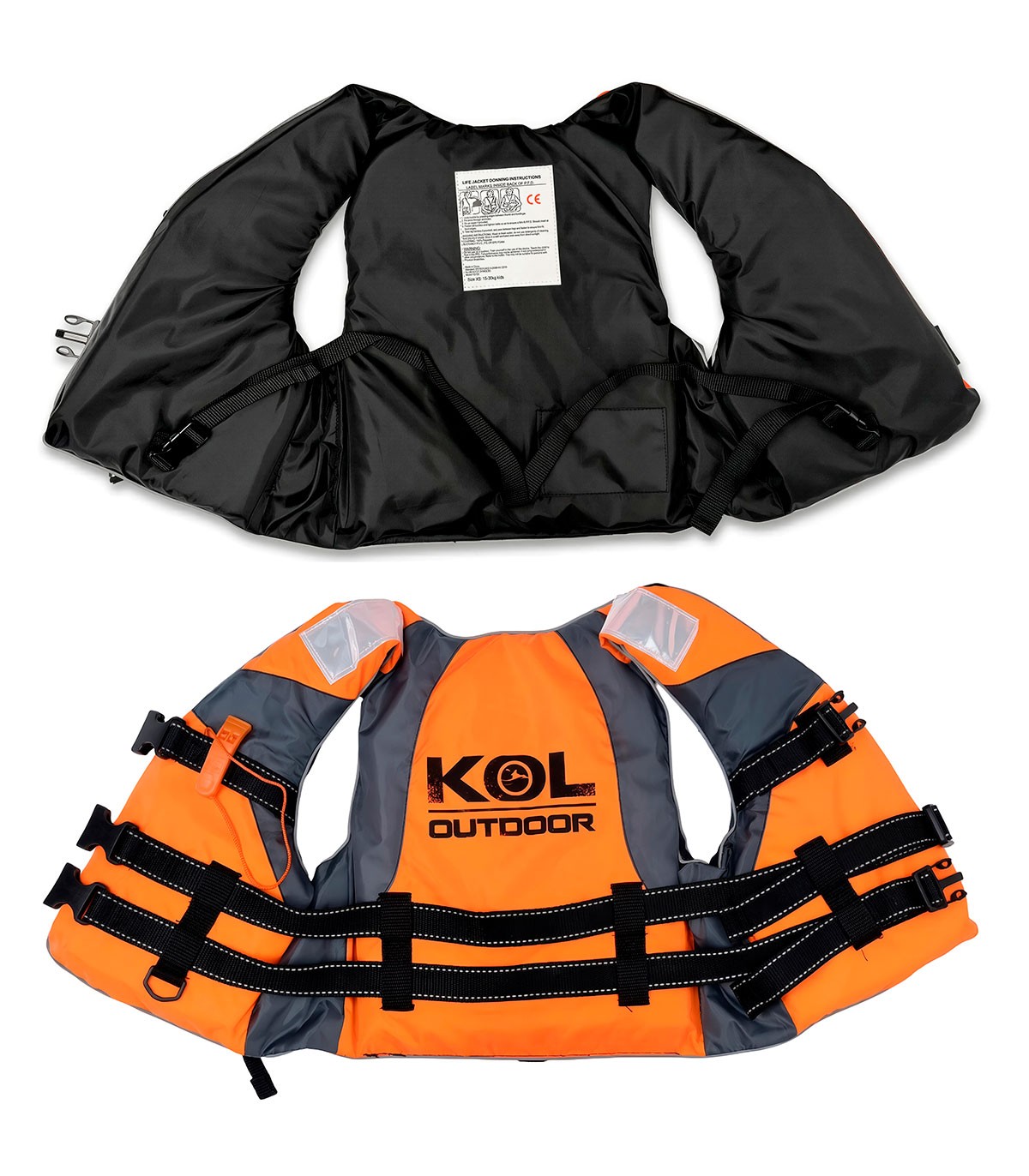 CHALECO SALVAVIDAS KOL 75N PARA NIÑOS 15-30 KG