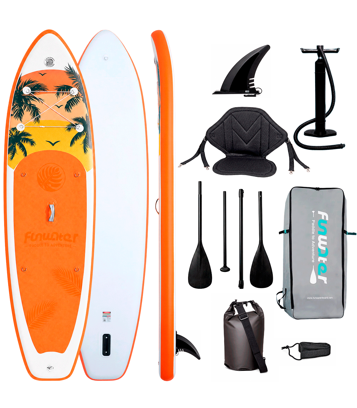PADDLE SURF HINCHABLE SUNSET 11' - FULL PACK
