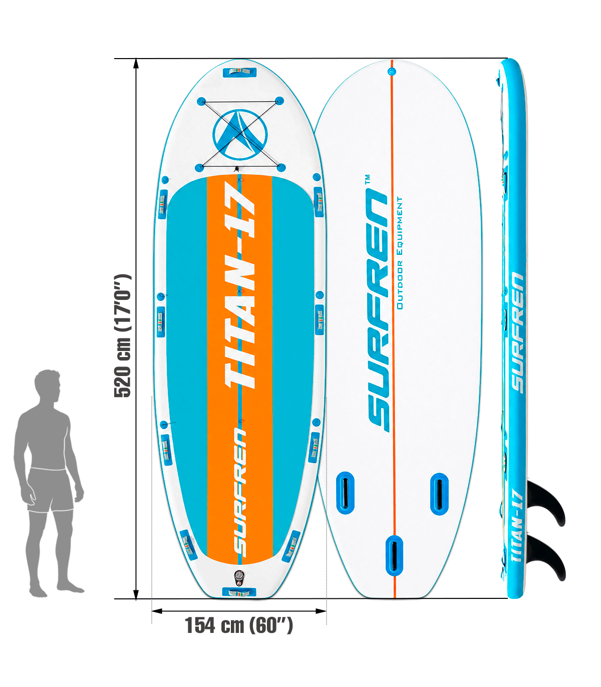 BIG SUP SURFREN TITAN 17