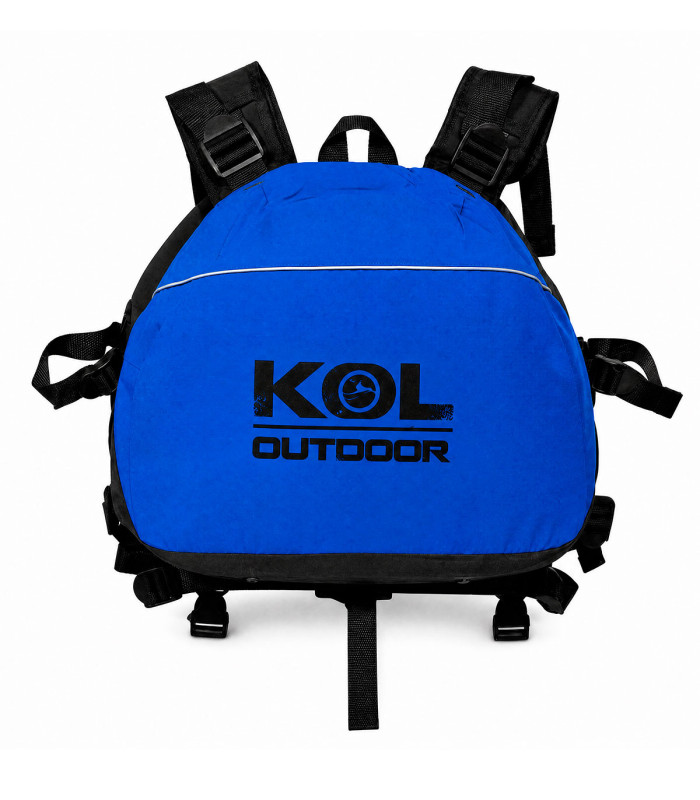 CHALECO SALVAVIDAS PECHO CON SILBATO Y BOLSILLOS KOL OUTDOOR