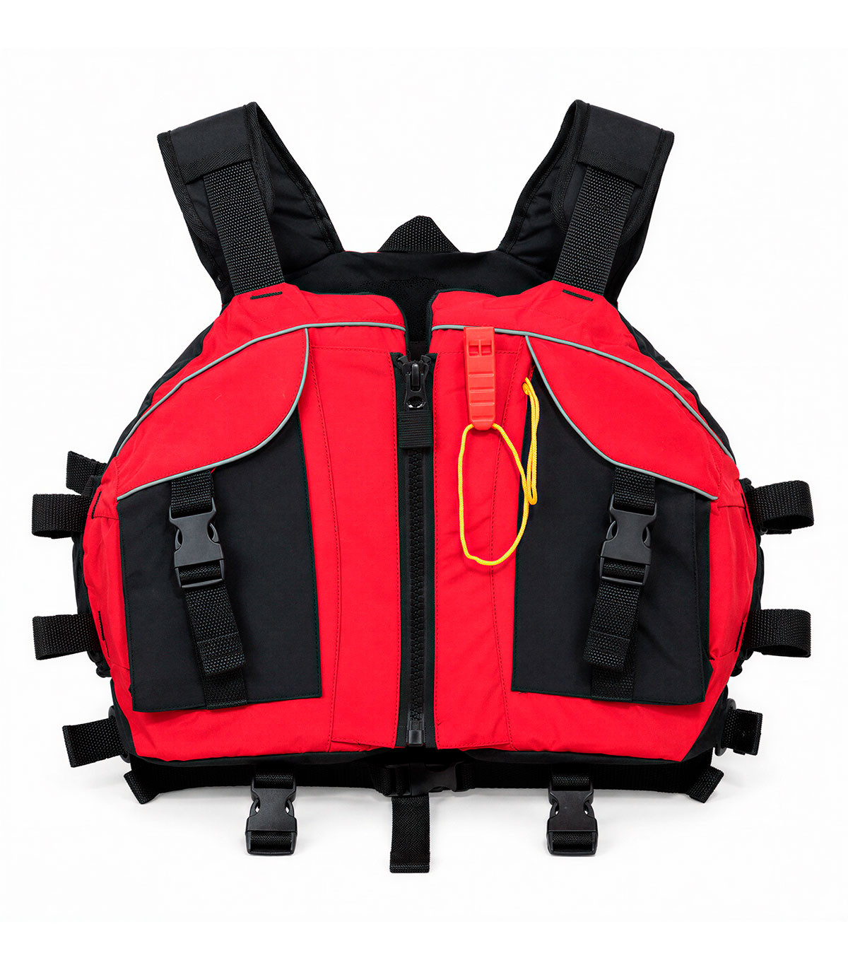 CHALECO SALVAVIDAS PECHO CON SILBATO Y BOLSILLOS KOL OUTDOOR