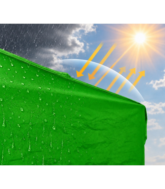 CARPA PLEGABLE 3X3M NATURCAMPER BEACH - FULL SIDES