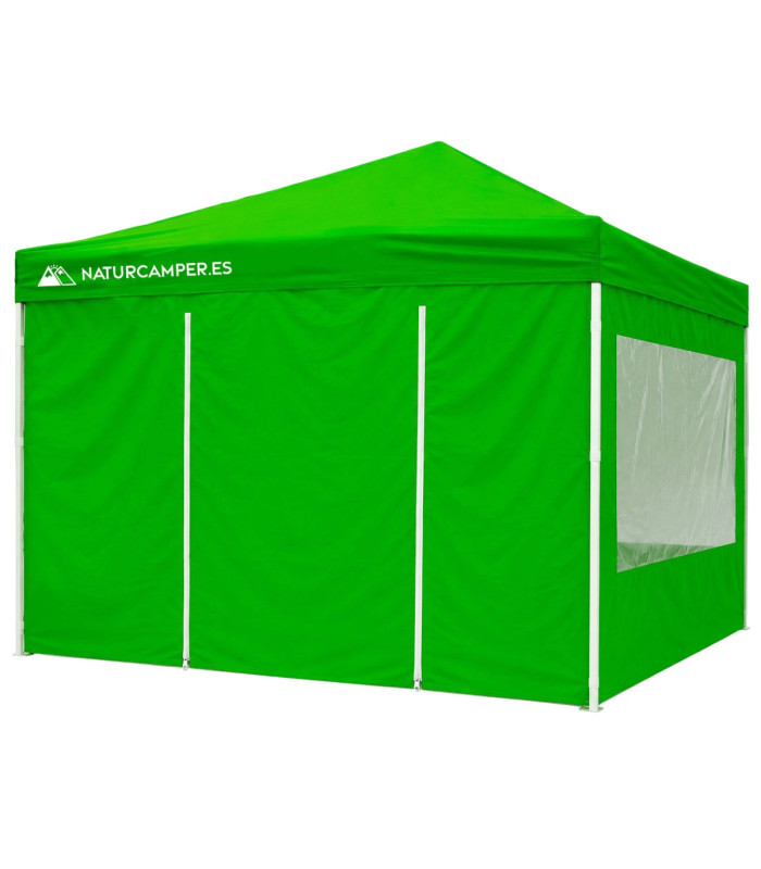 CARPA PLEGABLE 3X3M NATURCAMPER BEACH - FULL SIDES