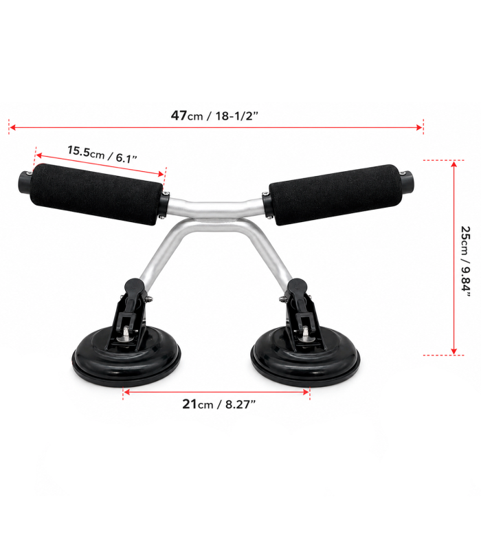 RODILLO O ASISTENTE DE CARGA RC02 DE KAYAK PARA COCHE