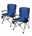 PACK 2 SILLAS PLEGABLES CAMPING OXFORD 600D