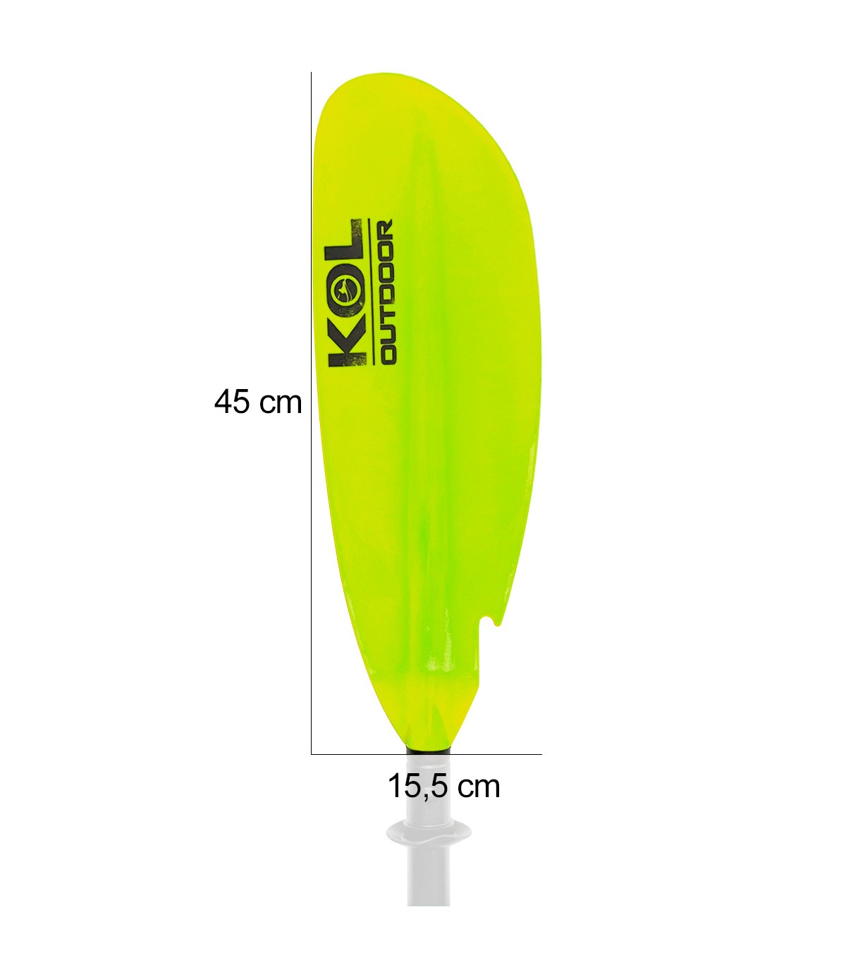 PACK 2 REMOS KAYAK ALUMINIO 2 PIEZAS DESMONTABLE KOL OUTDOOR
