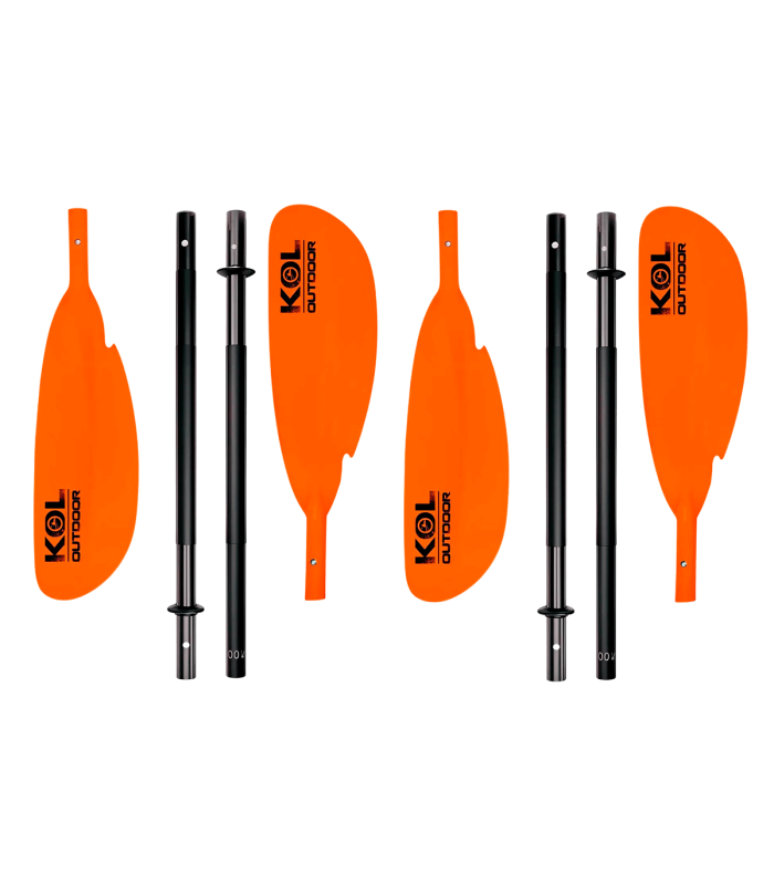 PACK 2 PALAS O REMOS KAYAK 4 PIEZAS KOL OUTDOOR