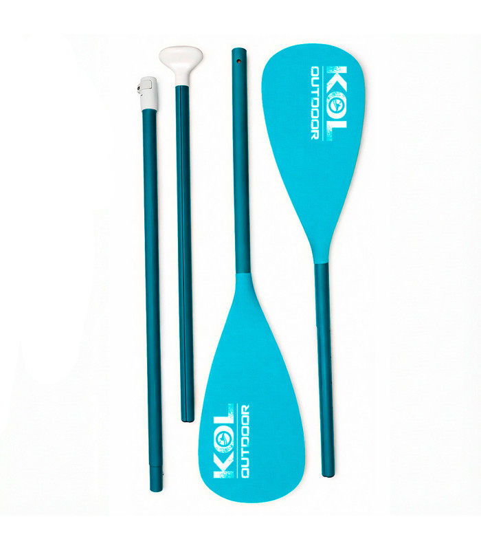 PACK 5 PALAS DOBLE USO SUP Y KAYAK AQUAMARINA