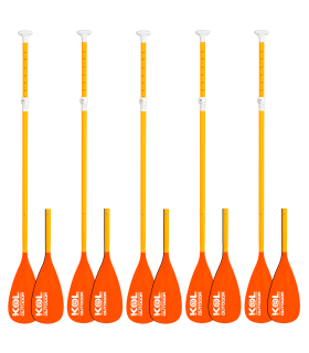PACK 5 PALAS DOBLE USO SUP Y KAYAK MANGO
