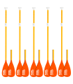 PACK 5 PALAS DOBLE USO SUP Y KAYAK MANGO