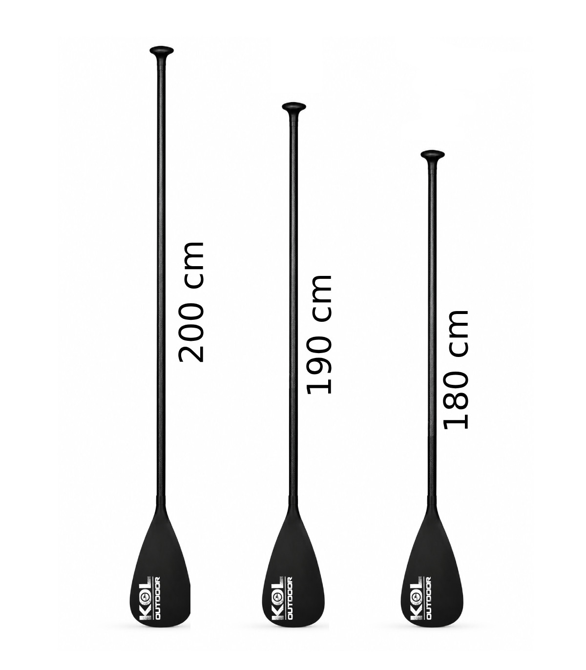 PACK 5 REMOS FIBRA DE CARBONO PADDLE SURF 1 PIEZA KOL OUTDOOR