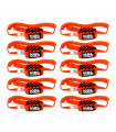 PACK 10 LEASH PADDLE SURF NARANJA